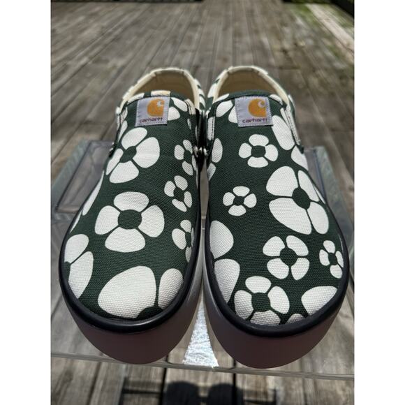 Marni x Carhartt floral slip on sneakers leather $750 eu 41 us 8 main image 5